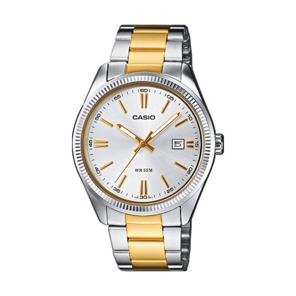 MTP‑1302PSG‑7AVEF Gold and Silver Two Tone – Everyday Elegance